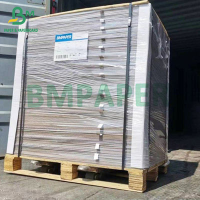 Geri dönüştürülebilir 400gsm Tamamen Kaplamalı Beyaz Astarlı Sunta Gri Sırt