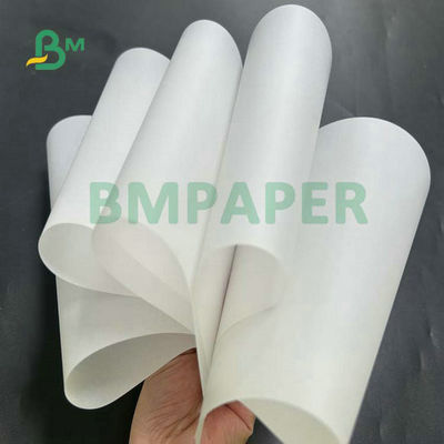 20 lb Geniş Format Genişliği 36 &quot;X 150 Feet Baskı İçin Yarı Saydam Kağıt Rulosu