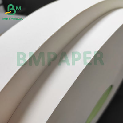 Gıda Güvenli 24gsm Hasır Sarma Kağıdı Beyaz Renk 27mm X 6000 Metre Rulo