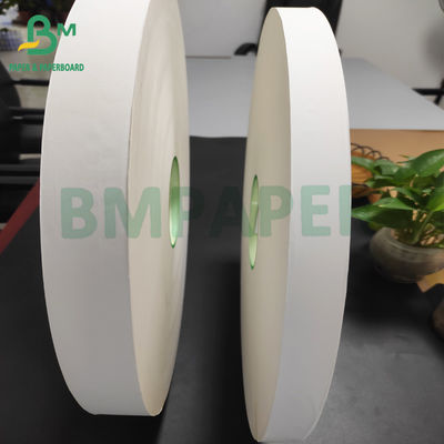 Gıda Güvenli 24gsm Hasır Sarma Kağıdı Beyaz Renk 27mm X 6000 Metre Rulo