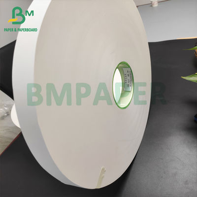Gıda Güvenli 24gsm Hasır Sarma Kağıdı Beyaz Renk 27mm X 6000 Metre Rulo
