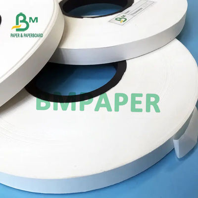 24 gsm 28 gms Diş çubuğu ambalaj kağıdı rulo karton başına 10pcs bakire pulp beyaz rolleri