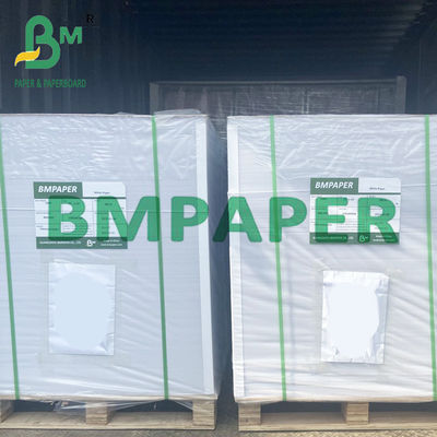 Dergi için 50gsm 53gsm 55gsm Kaplamasız Woodfree Beyaz Ofset Kağıt