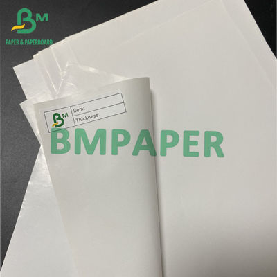 Ofset Baskı için 65gsm 70gsm 75gsm Beyaz Bira Etiket Kağıdı 49cm 68cm 75cm