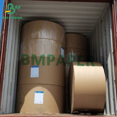 Ofset Baskı için 65gsm 70gsm 75gsm Beyaz Bira Etiket Kağıdı 49cm 68cm 75cm