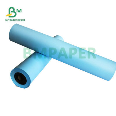 İnşaat Çizimi İçin 80gsm Çift Taraflı Blueprint Taslak Kağıdı 20 '' X 50 Yards