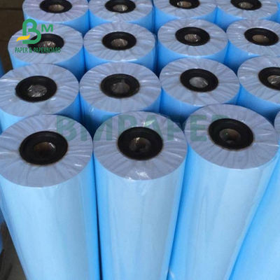 İnşaat Çizimi İçin 80gsm Çift Taraflı Blueprint Taslak Kağıdı 20 '' X 50 Yards