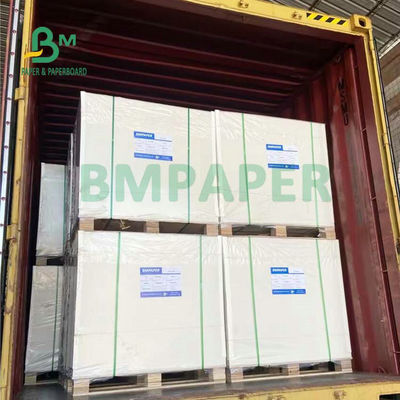 Beyaz / Beyaz Sigara Karton için 215gsm 220gsm C1S Katlanır Kutu Kurulu
