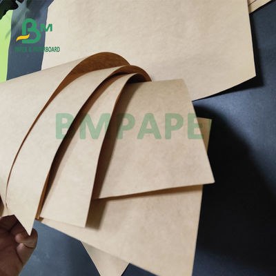 Çimento Torbası İçin Yüksek Genişletilebilir 75gsm 80gsm Kahverengi Kraft Kağıt 100 x 69cm