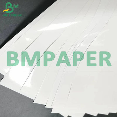 80g 90g Beyaz Islak Mukavemetli Kağıt Ağartılmış Bira Şişesi Etiketleri Yapraklarda Papel