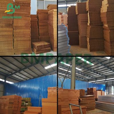 Soğutma Pedi Kahverengi Kraft Kağıt 70gsm 80gsm 90gsm 100gsm Yüksek Islak Mukavemetli Kağıt Rulo