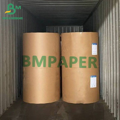Soğutma Pedi Kahverengi Kraft Kağıt 70gsm 80gsm 90gsm 100gsm Yüksek Islak Mukavemetli Kağıt Rulo