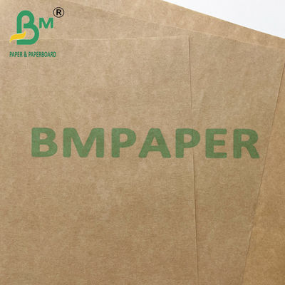 Yem Paketleme için 48cm 50cm 150gsm Yüksek Mukavemetli Bakire Çuval Kraft Kağıt