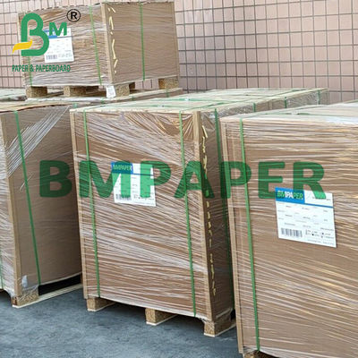 Yem Paketleme için 48cm 50cm 150gsm Yüksek Mukavemetli Bakire Çuval Kraft Kağıt