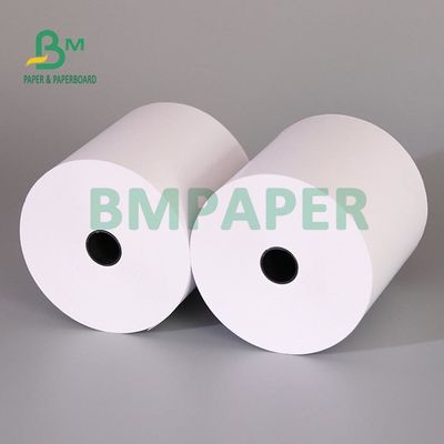 BPA Free 65gsm Kasiyer Makbuzu İçin Termal Yazıcı Kağıdı Rulosu 80mm 57mm