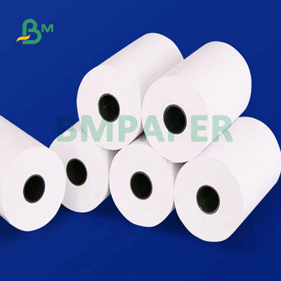 Banka POS için 55gr 80x80mm 57x40mm Yazarkasa Termal Kağıt Rulosu