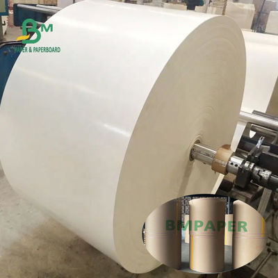 Gıda Sınıfı 210 / 230g + 15g Poli Kaplamalı Beyaz Bardak Stok Kağıt Karton Bardak Kağıt Kase Kağıdı Ruloları
