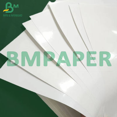 70g Ağartılmış Islak Mukavemetli Kağıt Bira Şişesi Ambalaj Etiketleri Jumbo Levhalarda Papel