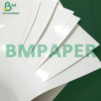 70g Ağartılmış Islak Mukavemetli Kağıt Bira Şişesi Ambalaj Etiketleri Jumbo Levhalarda Papel