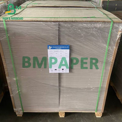 OEM Dubleks Kağıt Karton Kart Bir Tarafı Gri Tek Taraf Kaplamalı Beyaz Sayfalar 200 - 450gsm