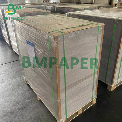 OEM Dubleks Kağıt Karton Kart Bir Tarafı Gri Tek Taraf Kaplamalı Beyaz Sayfalar 200 - 450gsm