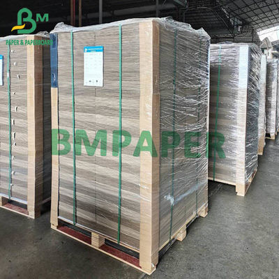 OEM Dubleks Kağıt Karton Kart Bir Tarafı Gri Tek Taraf Kaplamalı Beyaz Sayfalar 200 - 450gsm
