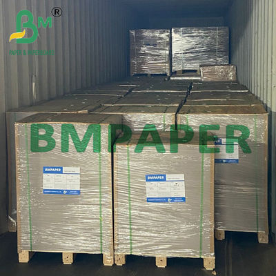 300gsm 400gsm 64x90cm Tek Taraflı Kaplamalı Dubleks Kart Kağıdı Gri Ambalaj İçin Geri