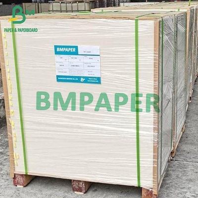 Kaliteli GC1 Kağıt GT1 Kağıt 250gsm - 400gsm Beyaz Kaplamalı Tek Taraflı Levhalar 700 X 1000mm