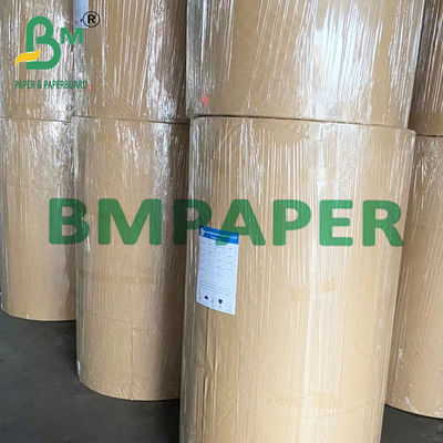 Etiketler için 58 - 90gsm Kendinden Yapışkanlı Çıkartmalar Beyaz Glassine Kağıt