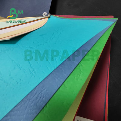 110gm 150gm Çok Renkli Teksturlu Kağıt Kapak Bağlama Kitabı 72 x 102cm