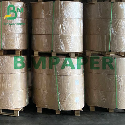 Gıda sınıfı bakir pul 28 GSM Tütün ambalajı için beyaz kraft saman sarma kağıdı