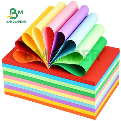 Renkli kaplamamış 150g 180g Bristol El Kağıdı Kartonu Kitap Kapakları İçin