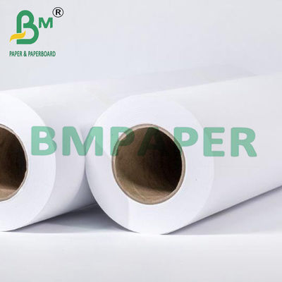 36 ′′ x 150 ′′ Çizelge Kağıdı 20LB Kaplamamış 96 Mühendisler İçin Parlak Beyaz