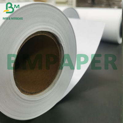 20lb Beyaz CAD Çizelge Kağıdı Yüksek Parlaklık Mühendislik için Temiz Bağlama Kağıdı