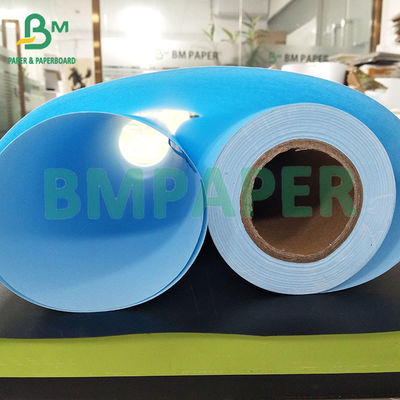 Çift Yüzlü Mavi Kağıt Mühendislik Tahvil Kağıdı 80g CAD Plotter için