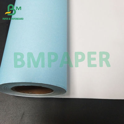 36 24 24 Ahşap Pulp Kopya Kağıdı Tek Yan Mavi Mühendislik Tahvil Kağıdı 80g