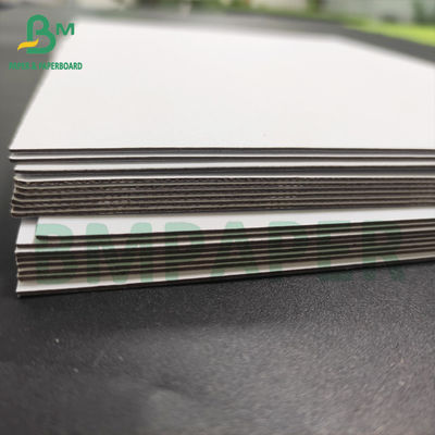 Çift taraflı Beyaz Sert Sertlik Katı Karton 1mm 1.2mm 1.5mm Kitap Bağlama Kartonu