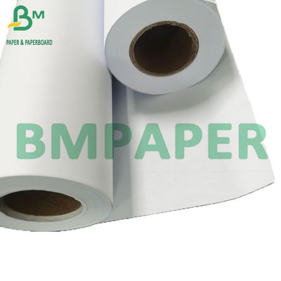 20 lb kaplamamış beyaz CAD Plotter Kağıdı Mühendislik Kağıdı