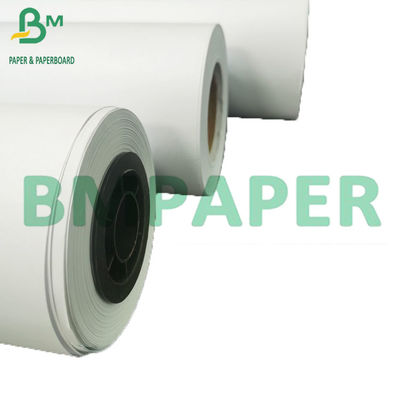 20 lb kaplamamış beyaz CAD Plotter Kağıdı Mühendislik Kağıdı