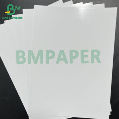 Su geçirmez basılabilir 80gm beyaz bira kavanozu kağıdı şarap etiketi kağıdı