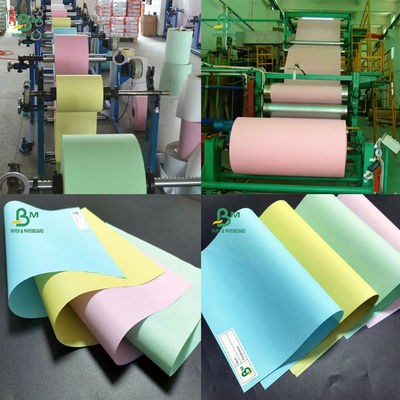 SGS Karbonsuz Kopya Kağıdı CB CFB CF Boyutu 43 X 61cm A2 55-60 Gsm Beyaz Kağıt Siyah Resim