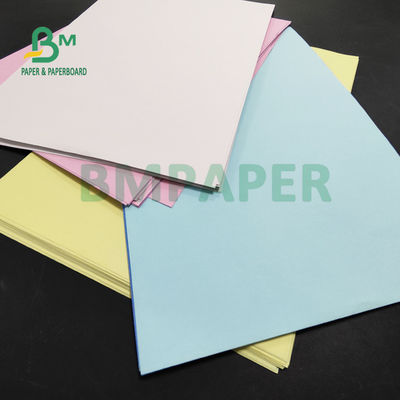 55gm 60gm Pembe Beyaz Mavi 70 x 100cm fatura için NCR baskı kağıdı