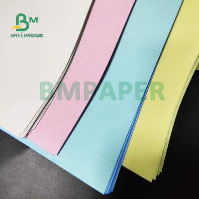 55gm 60gm Pembe Beyaz Mavi 70 x 100cm fatura için NCR baskı kağıdı