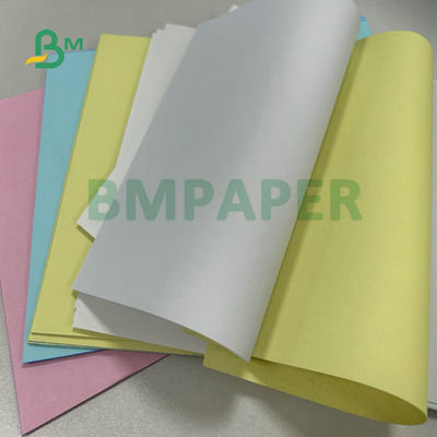 55 gram 60 gram NCR Kağıdı Karbonsuz Pembe Sarı Beyaz Alım için 860 x 610 mm