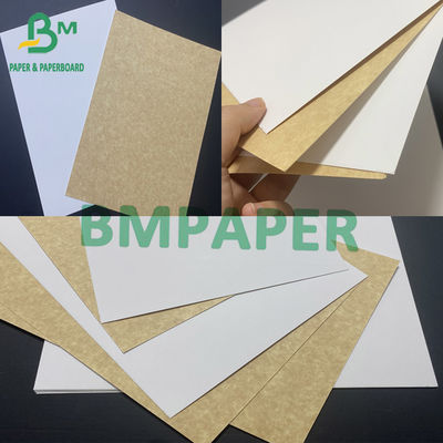 200gr Beyaz Karton Kraft Arka Sıvı Paketleme için Asptik Dondurulmuş İçecek Paketleme Kağıdı Genişliği 1080 mm