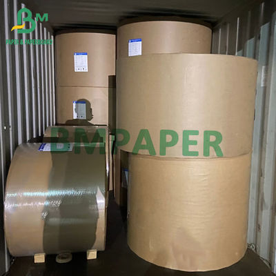 200gr Beyaz Karton Kraft Arka Sıvı Paketleme için Asptik Dondurulmuş İçecek Paketleme Kağıdı Genişliği 1080 mm