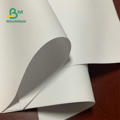 60gm 70gm Doğrudan Termal Kağıt Jumbo Roll Kendine Yapışkan Yarım Parlak Kağıt