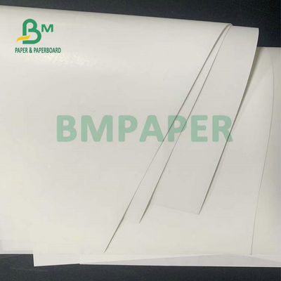60gm 90gm Yüksek ıslaklık C1S Etiket Kağıdı Rulolarda Beyaz gölge