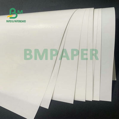 60gm 90gm Yüksek ıslaklık C1S Etiket Kağıdı Rulolarda Beyaz gölge