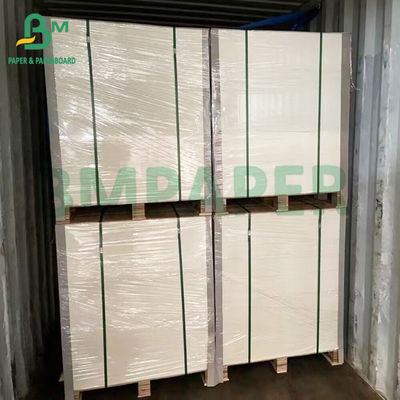 Virgin Wood Pulp Uncoated Offset Paper Mat Absorbent Pulpboard İçki Alt Çubukları / Beermats 1mm 2mm
